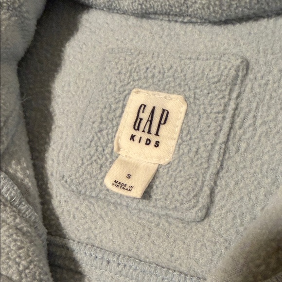 GAP Kids Light Gray Fleece Jacket - Picture 2 of 3